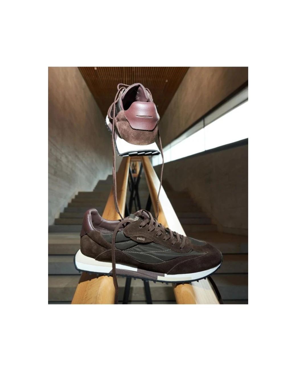 GHOUD VENICE Brown Sneakers for men