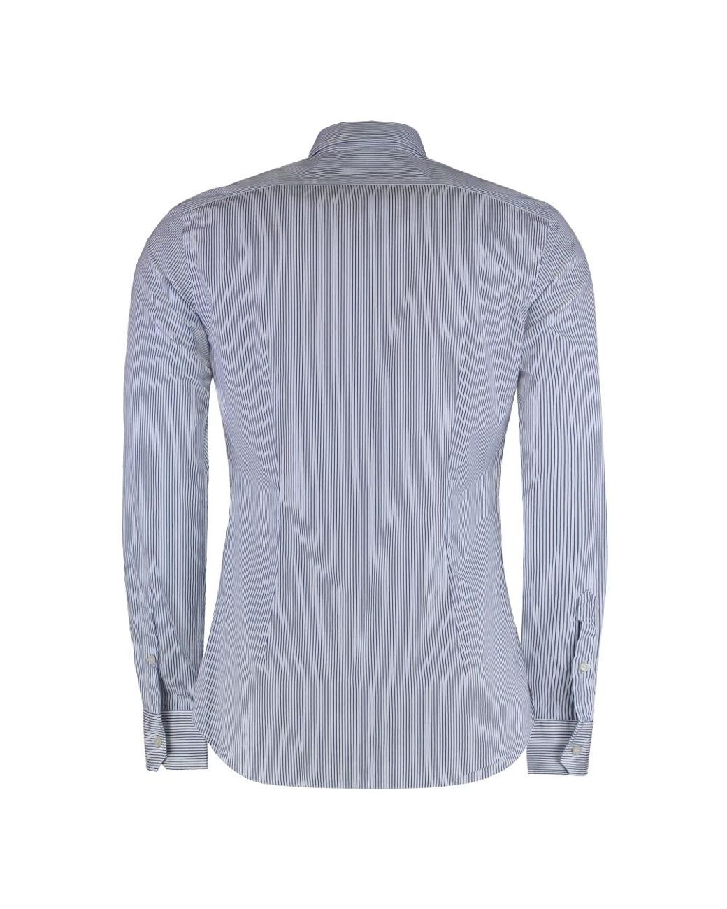 Slowear Glanshirt in Blue für Herren