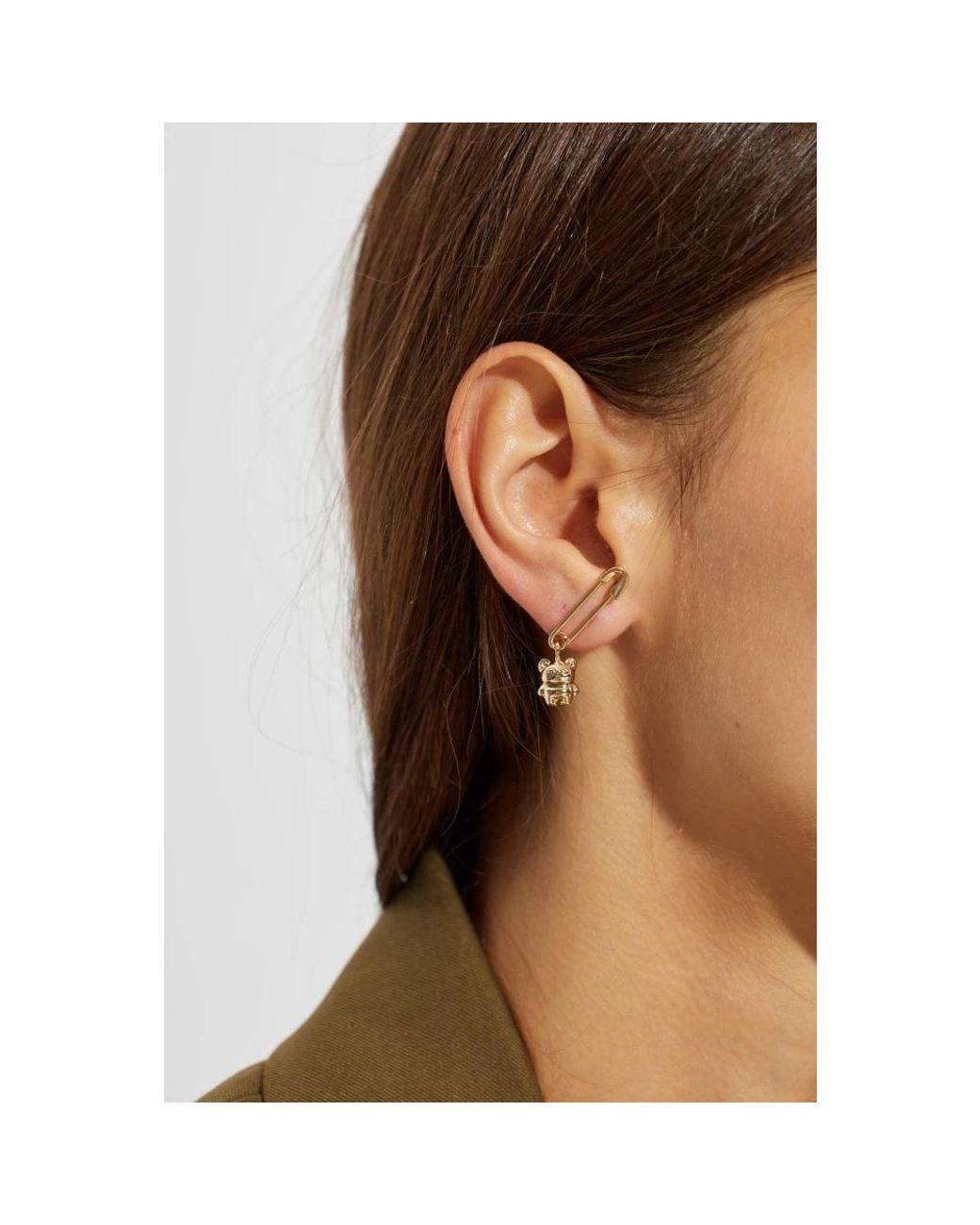 Earrings di Kate Spade in Metallic