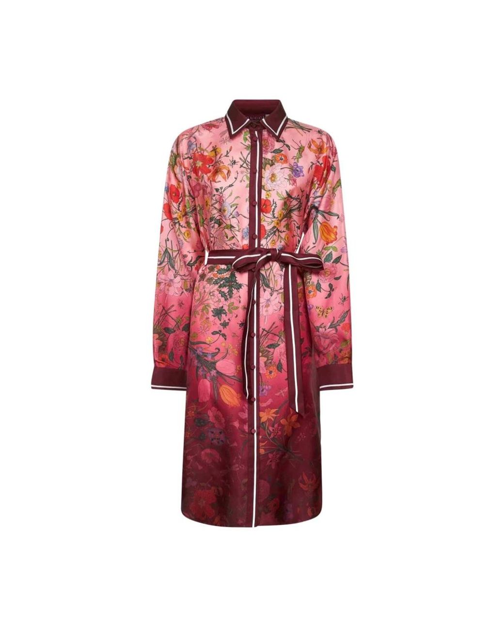Gucci Red Shirt Dresses