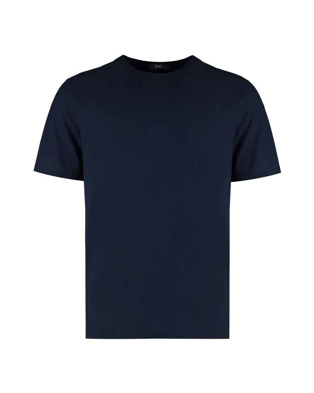 Herno Blue T-Shirts for men