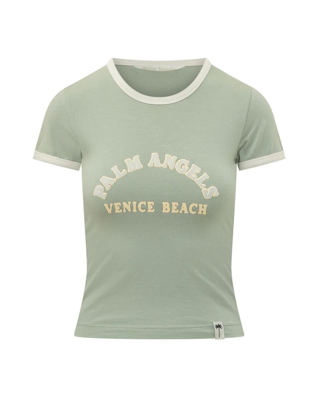 Palm Angels Green T-Shirts