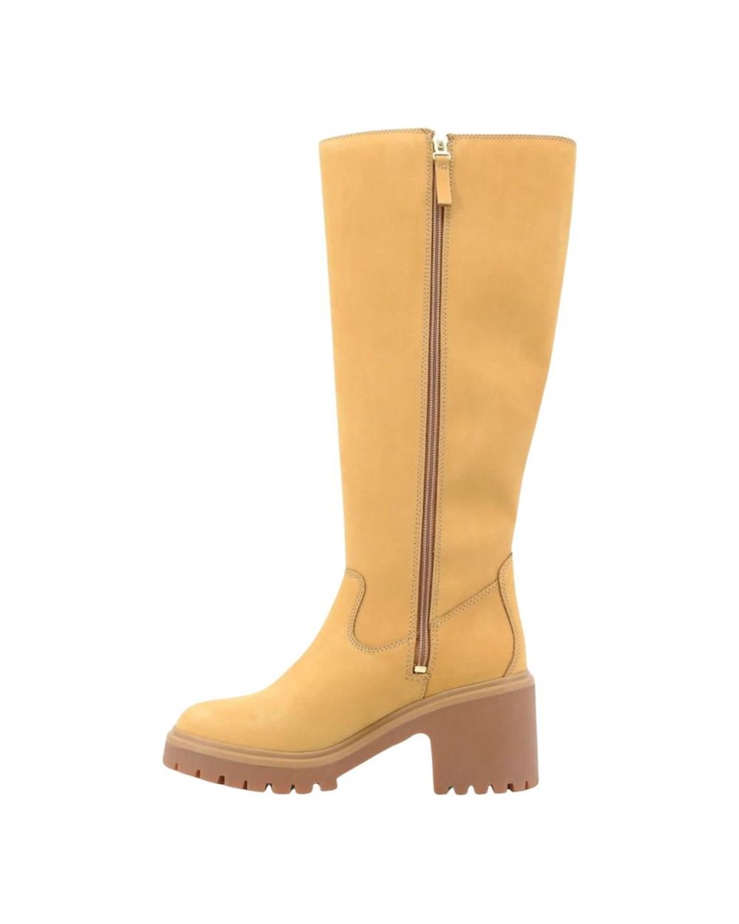 Timberland Brown Heeled Boots