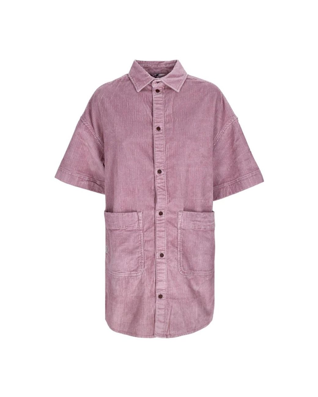 Element Purple Shirt Dresses