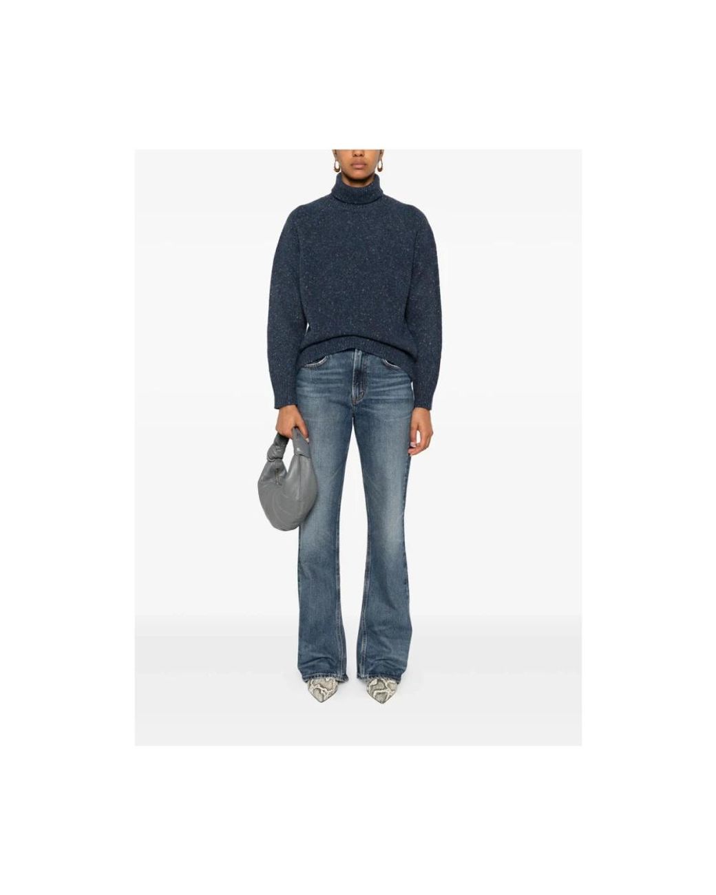 Boot-Cut Jeans Agolde en coloris Blue