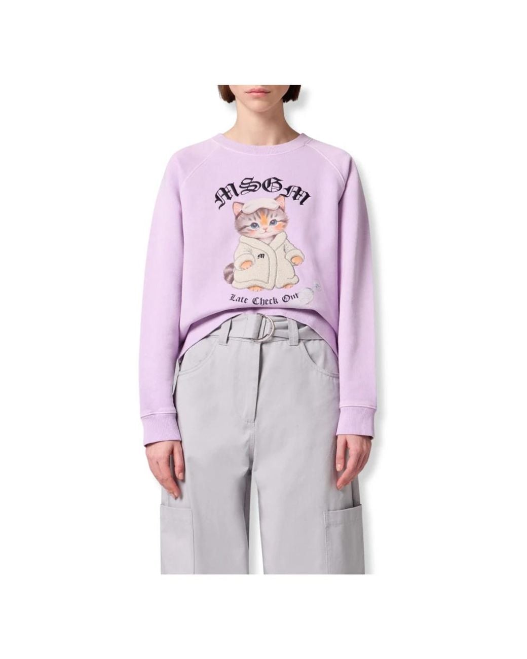 Sweatshirts di MSGM in Purple