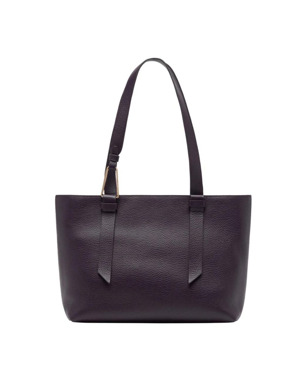 Coccinelle Purple Shopping Bags