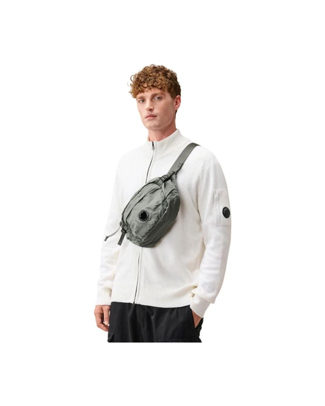 C P Company Metallic Cross Body Bags for men