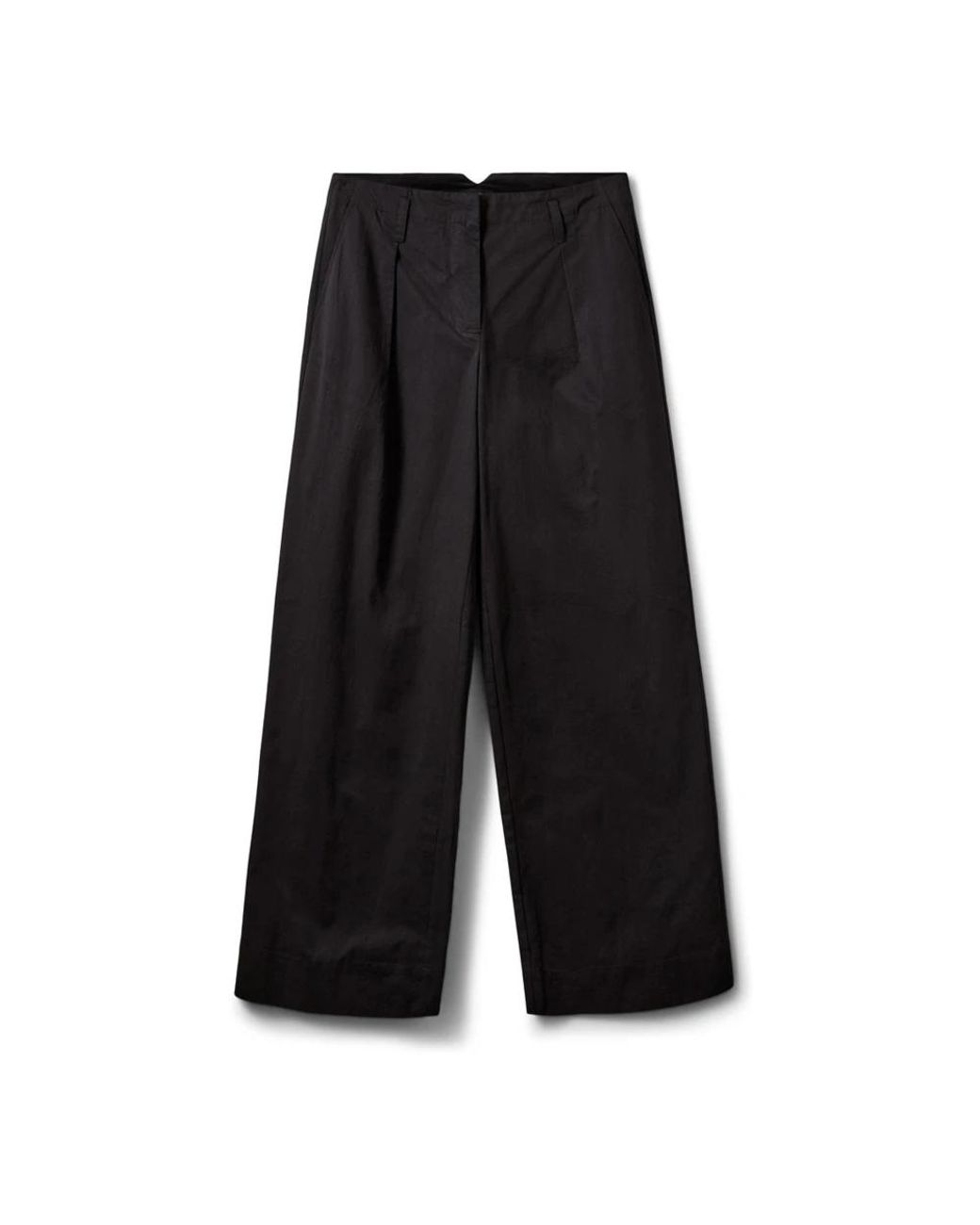 Wide Trousers Sofie Schnoor de color Black