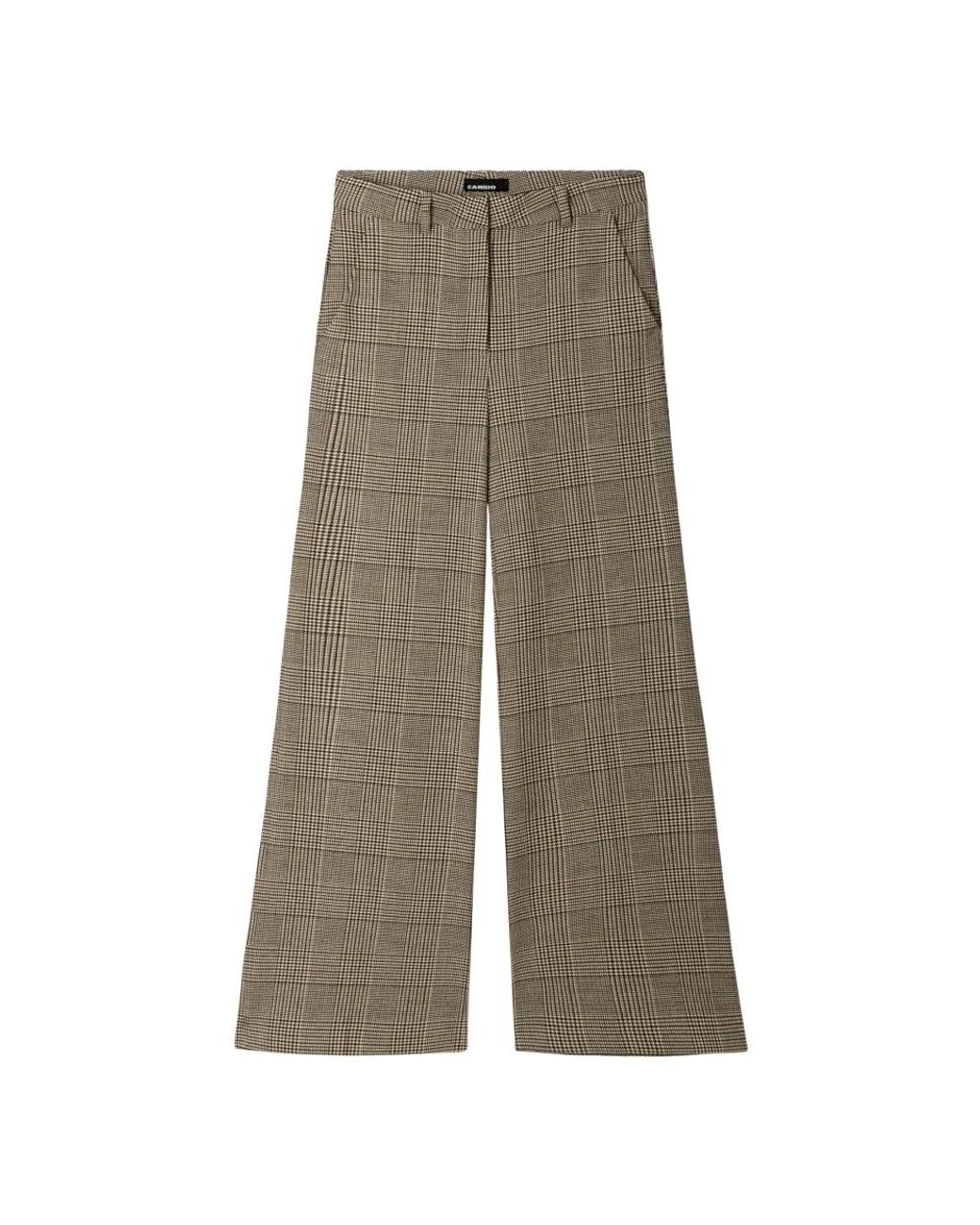 Cambio Gray Wide Trousers