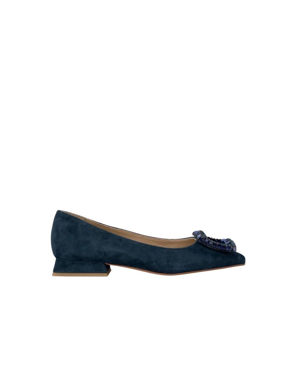 Alma En Pena. Blue Ballerina Shoes