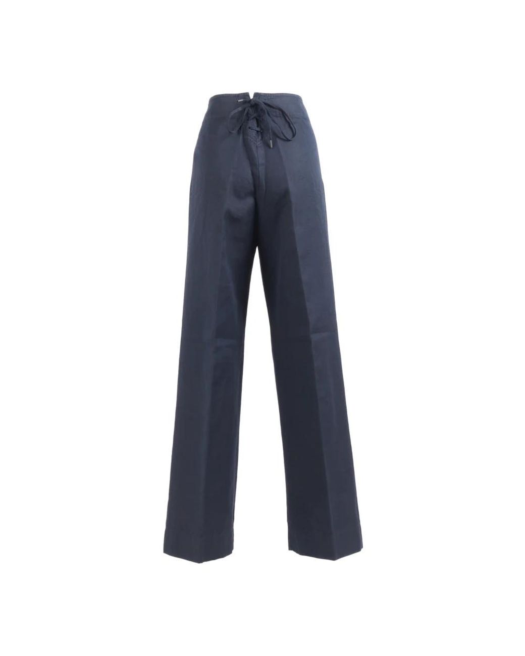 Aspesi Blue Wide Trousers