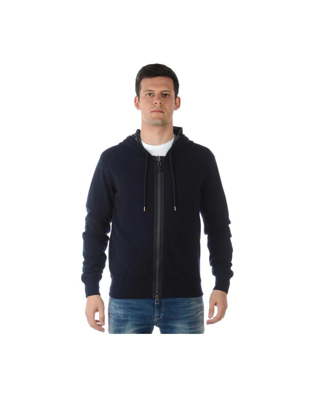 Zip-Throughs Armani Jeans de hombre de color Blue