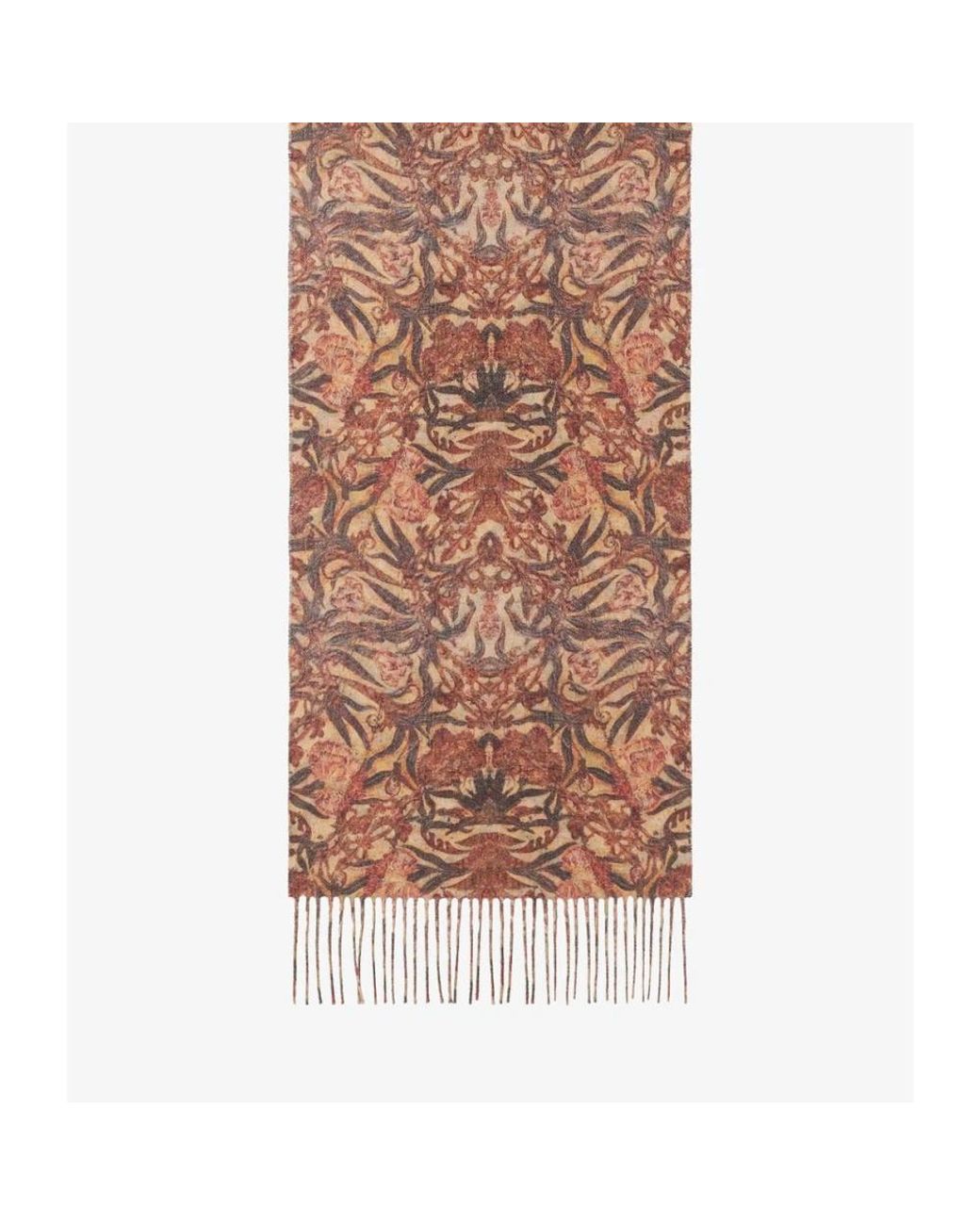 Pierre Louis Mascia Brown Winter Scarves