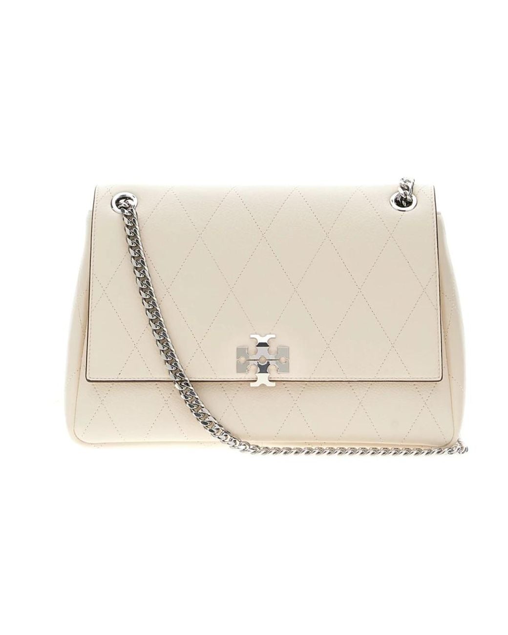 Tory Burch Natural Shoulder Bags