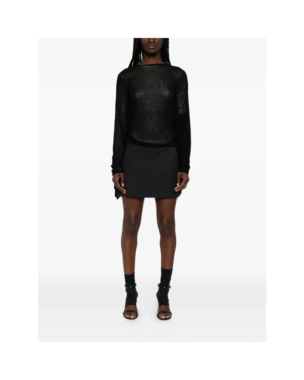 Paloma Wool Black Round-Neck Knitwear