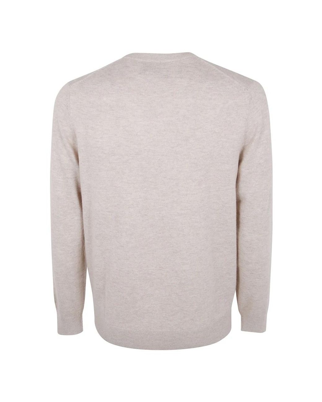 Mc2 Saint Barth Gray Round-Neck Knitwear for men