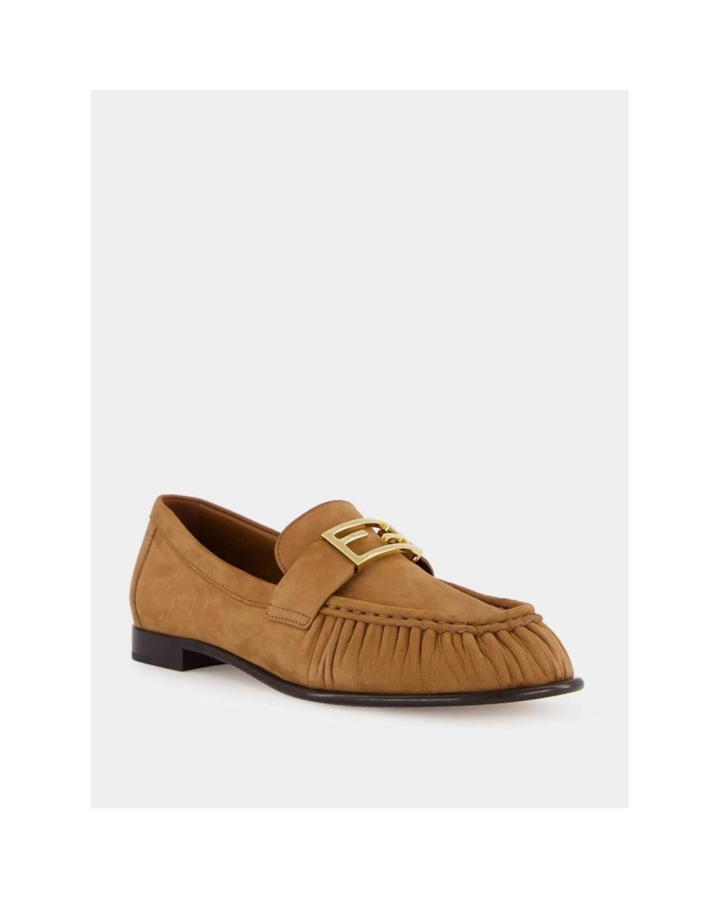 Fendi Brown Loafers