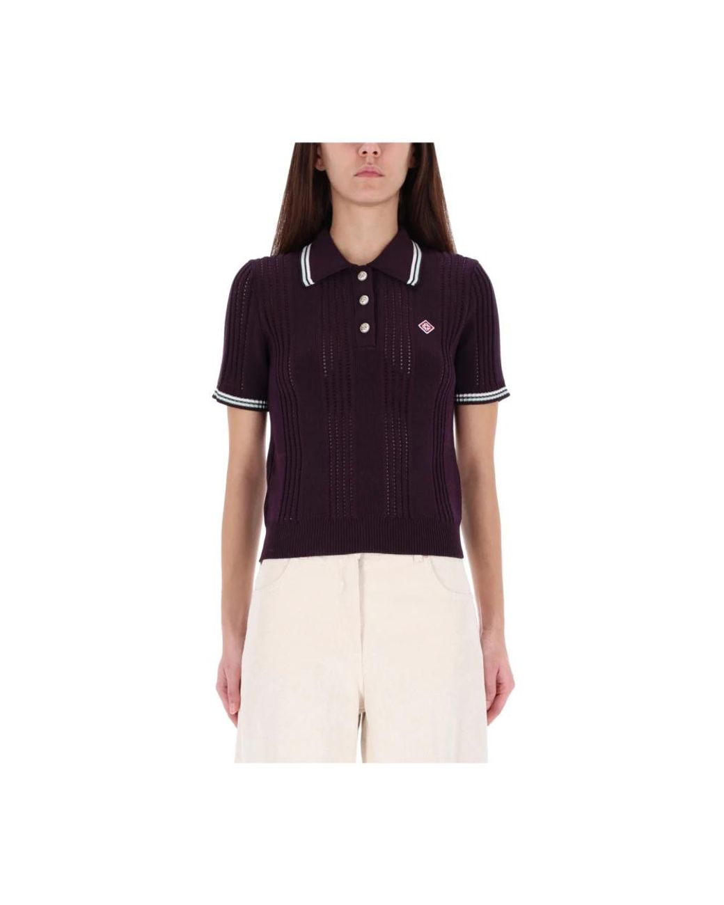 Casablanca Blue Polo Shirts