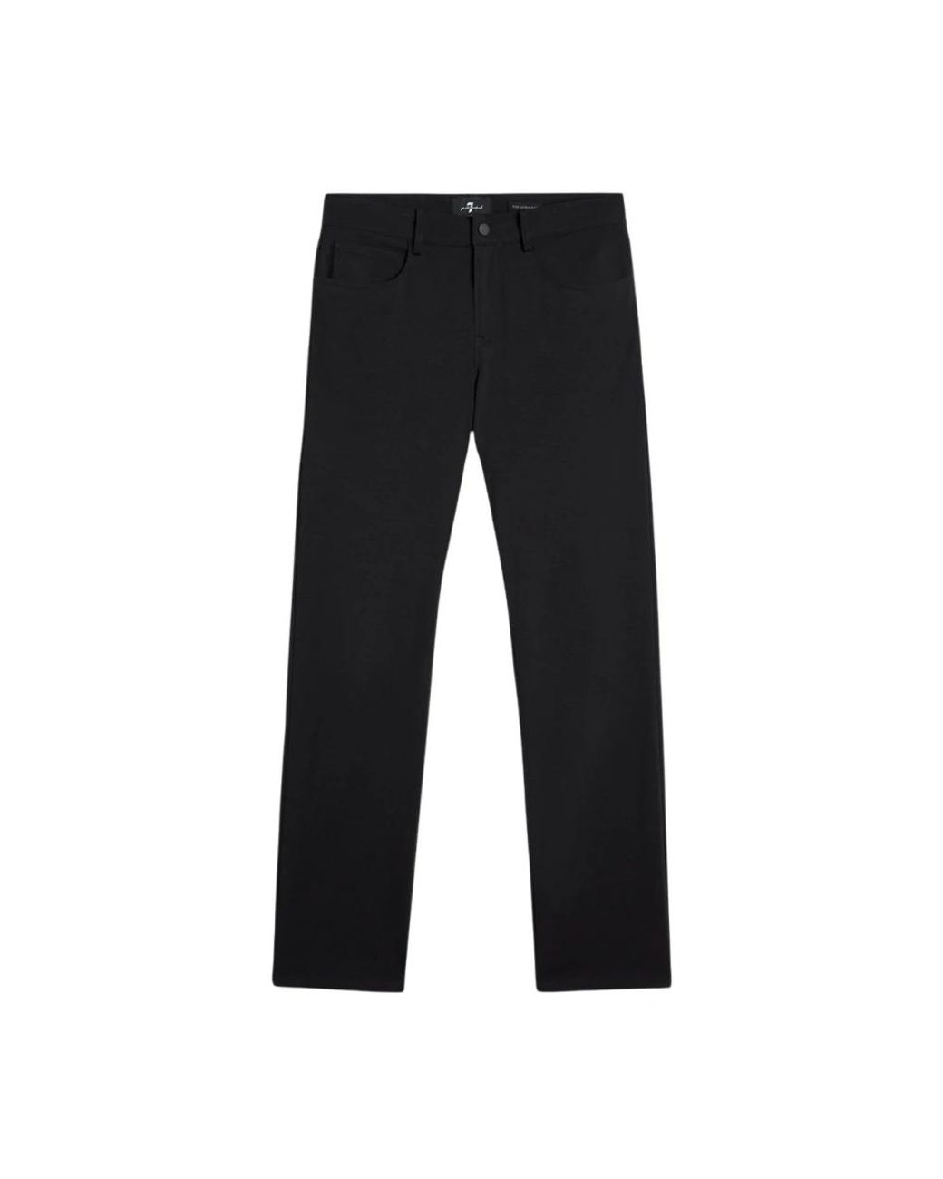 7 For All Mankind Black Chinos for men