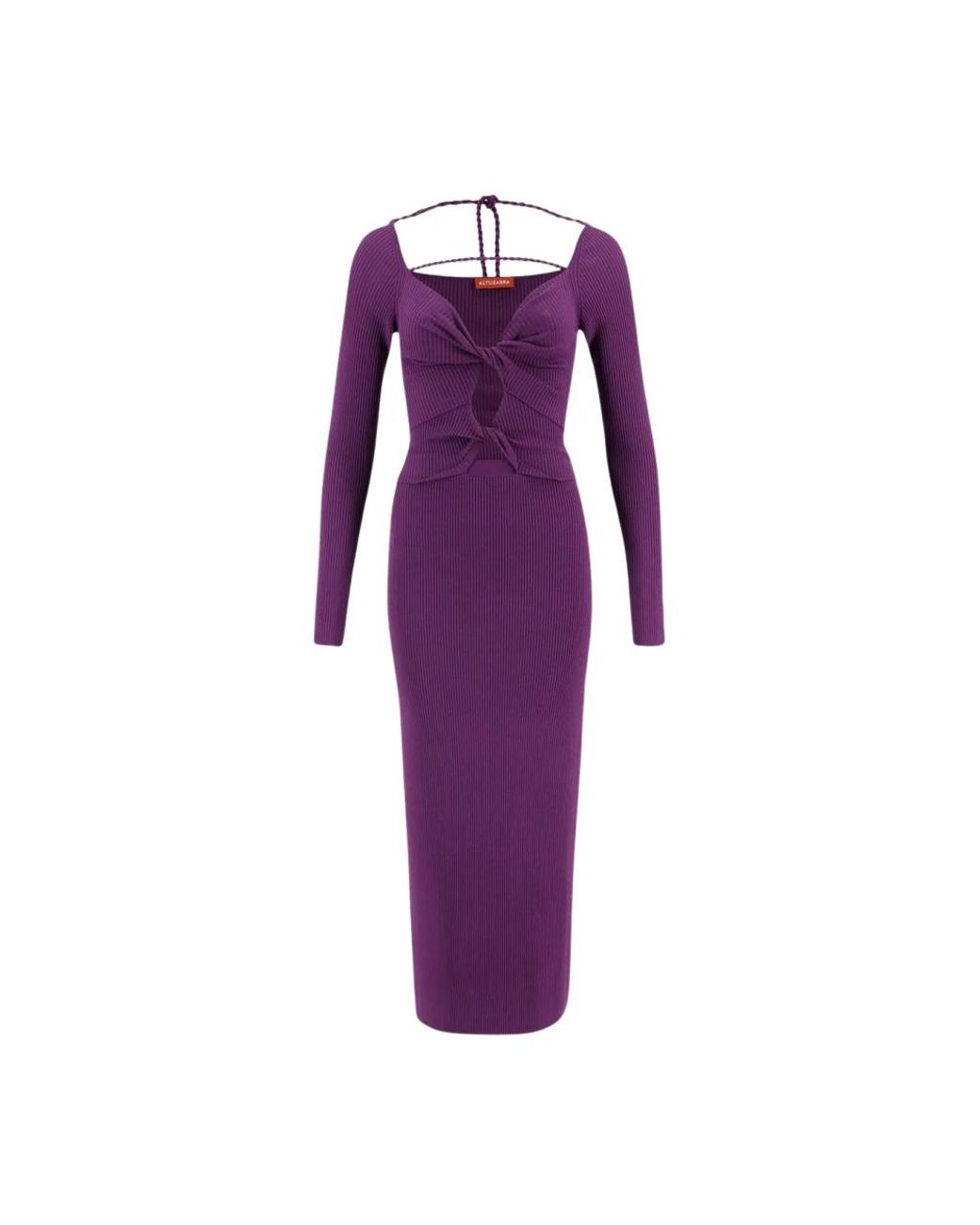 Altuzarra Purple Knitted Dresses