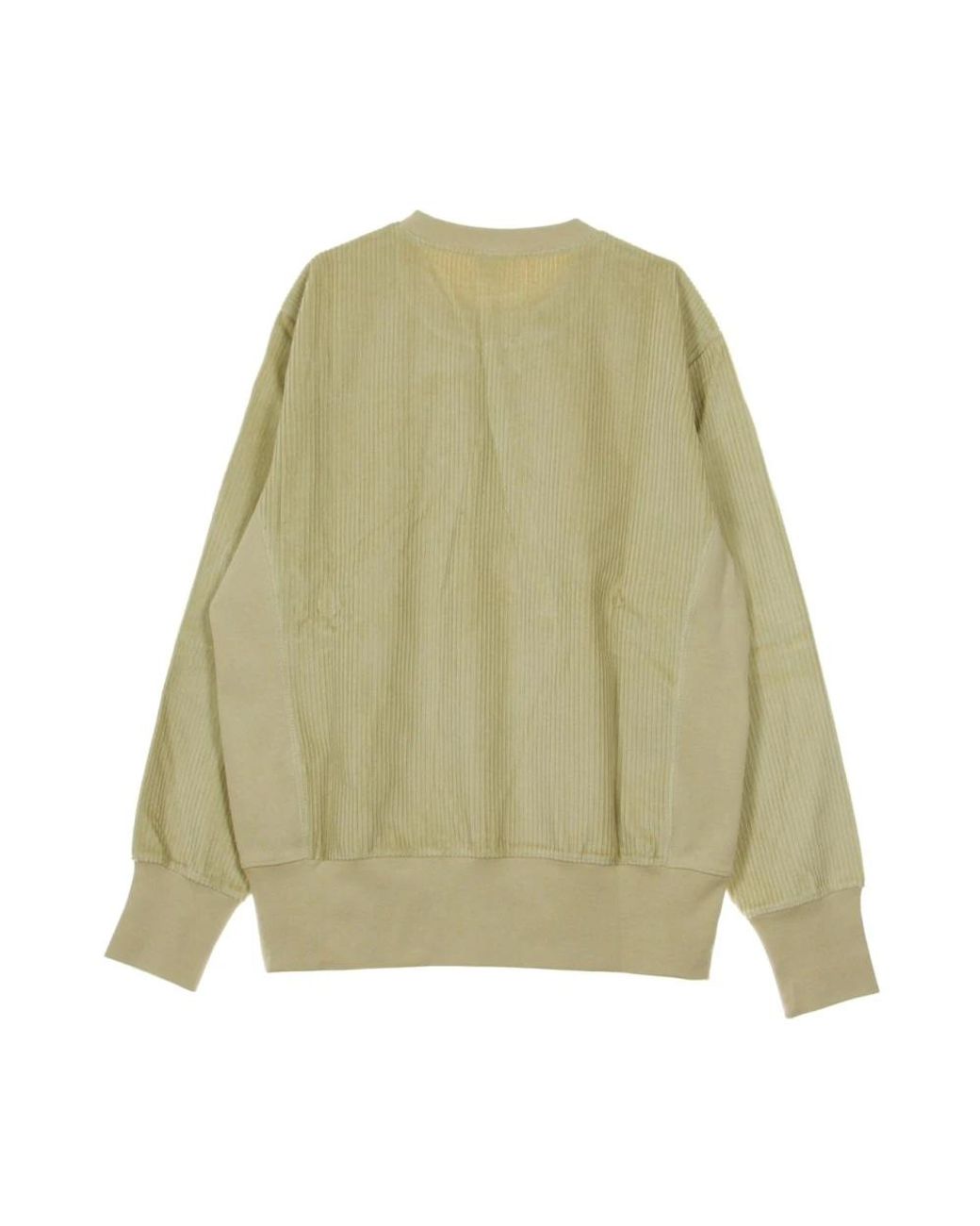 Champion Green Corduroy Crewneck Sweatshirt for men