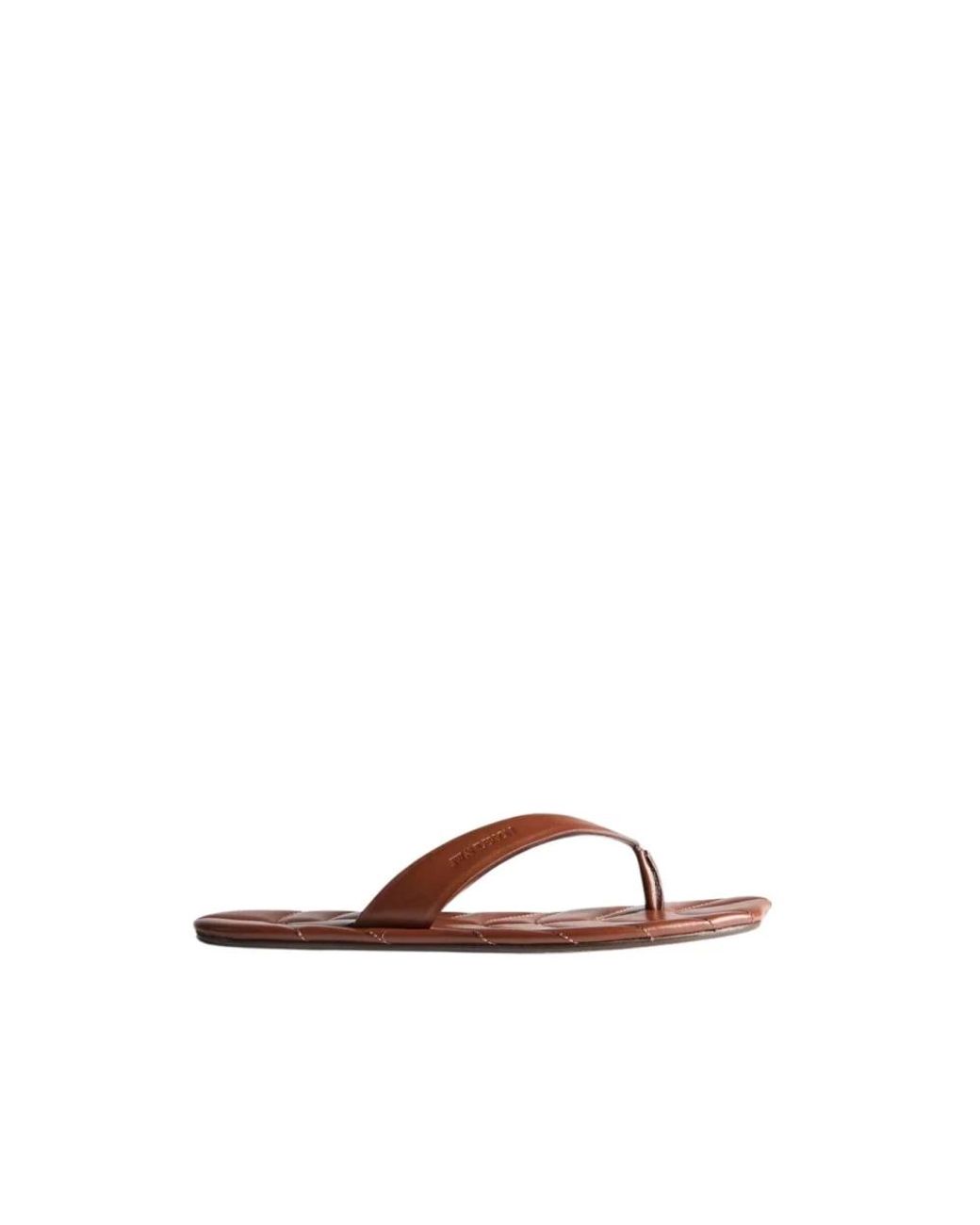 J.W. Anderson Brown Flip Flops