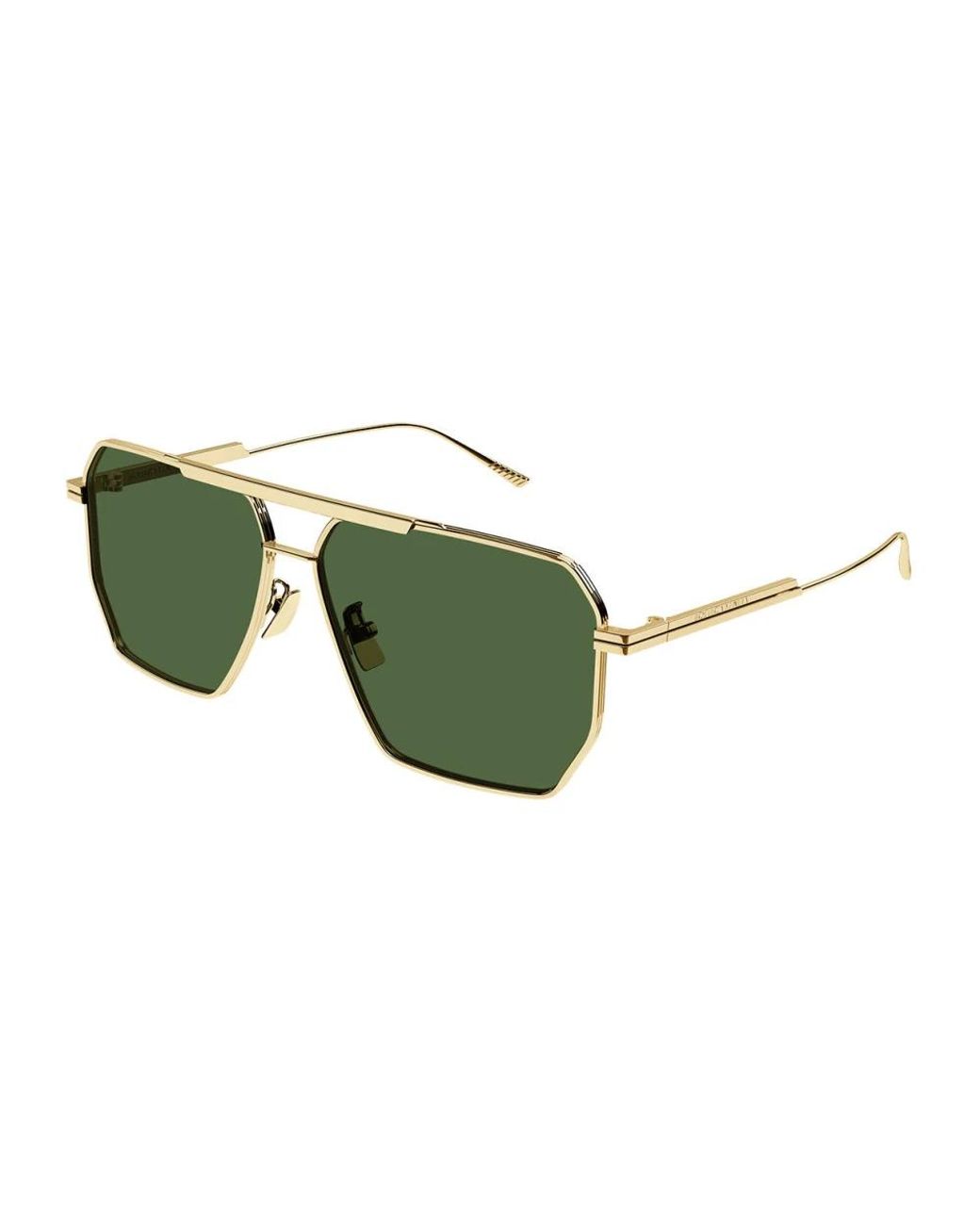 Bottega Veneta Green Sunglasses