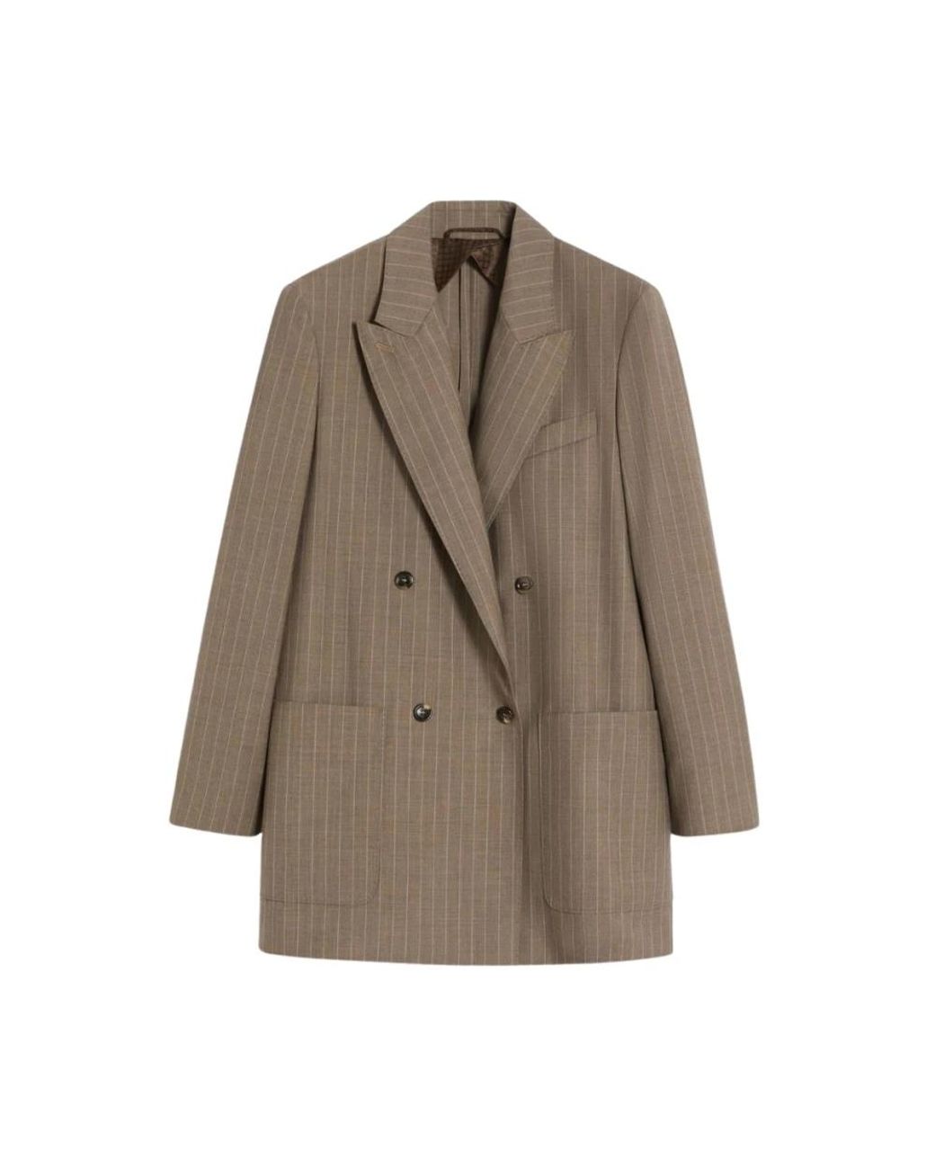 Max Mara Mxmacciaio Blazer in het Brown