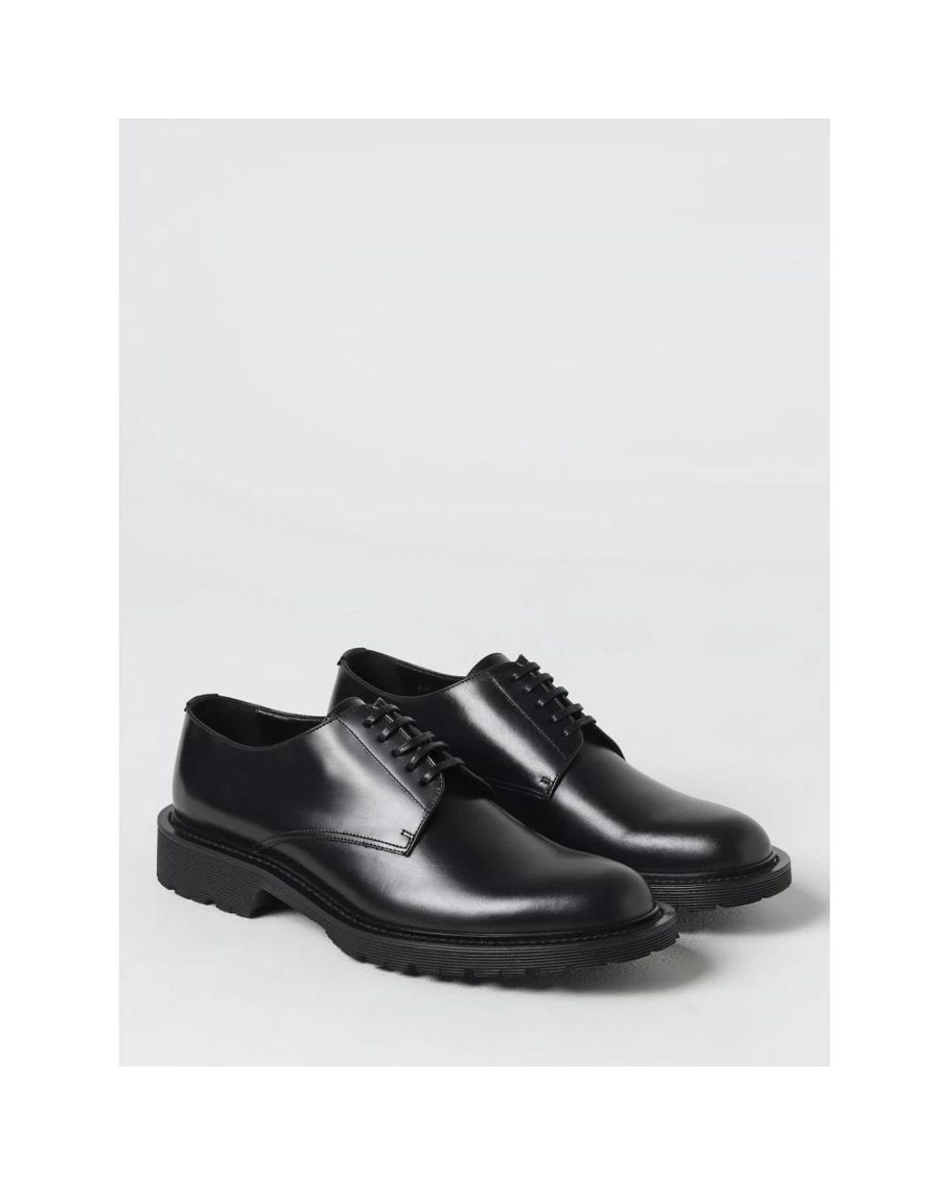 Saint Laurent Black Dress Shoes for men