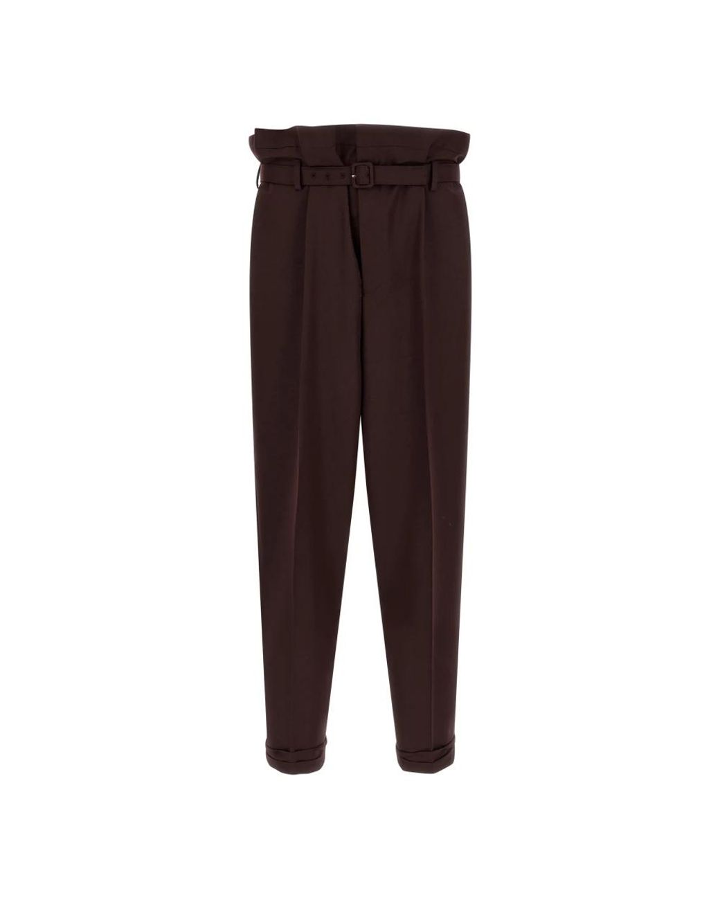 Saint Laurent Brown Suit Trousers for men