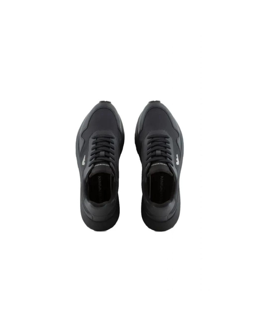 Emporio Armani Black Sneakers for men