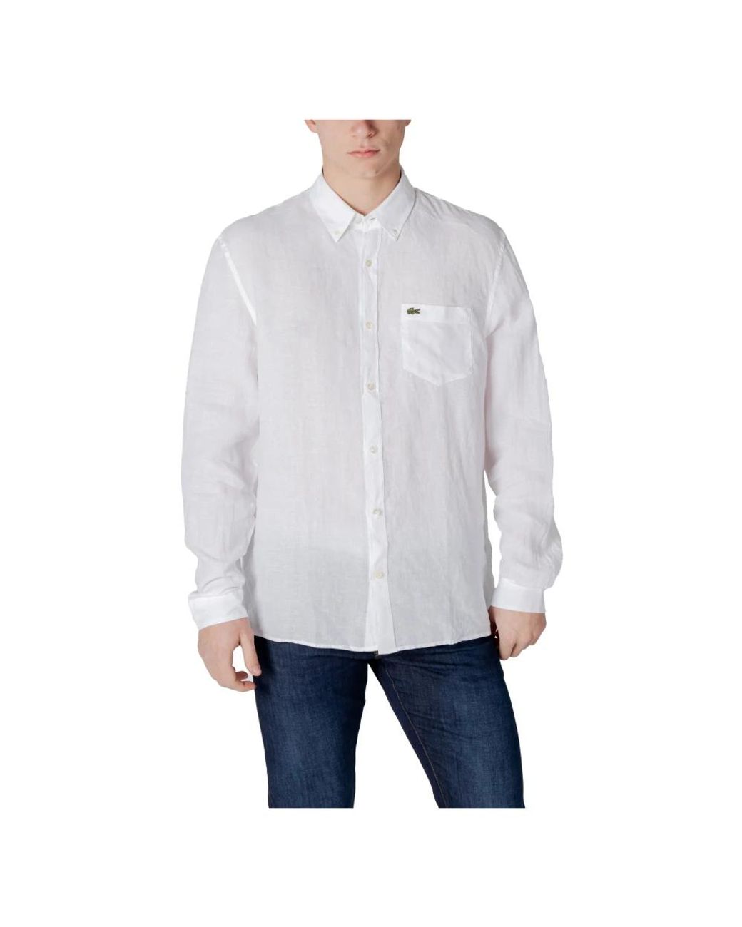 Lacoste Gray Casual Shirts for men
