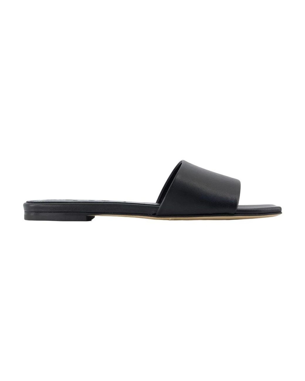 Aeyde Black Sliders