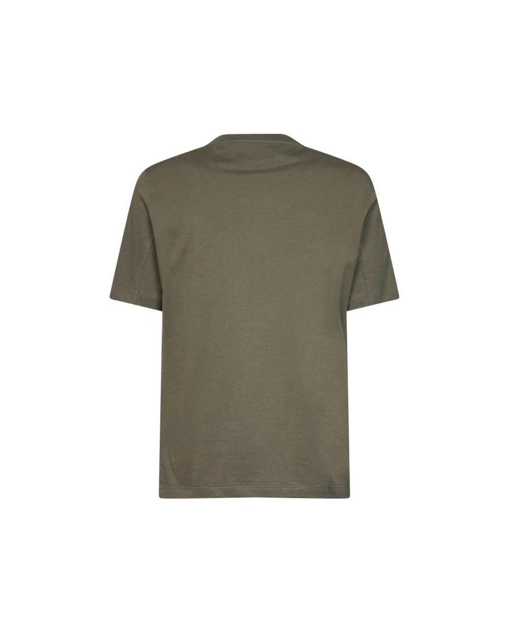 Brunello Cucinelli Green T-Shirts for men