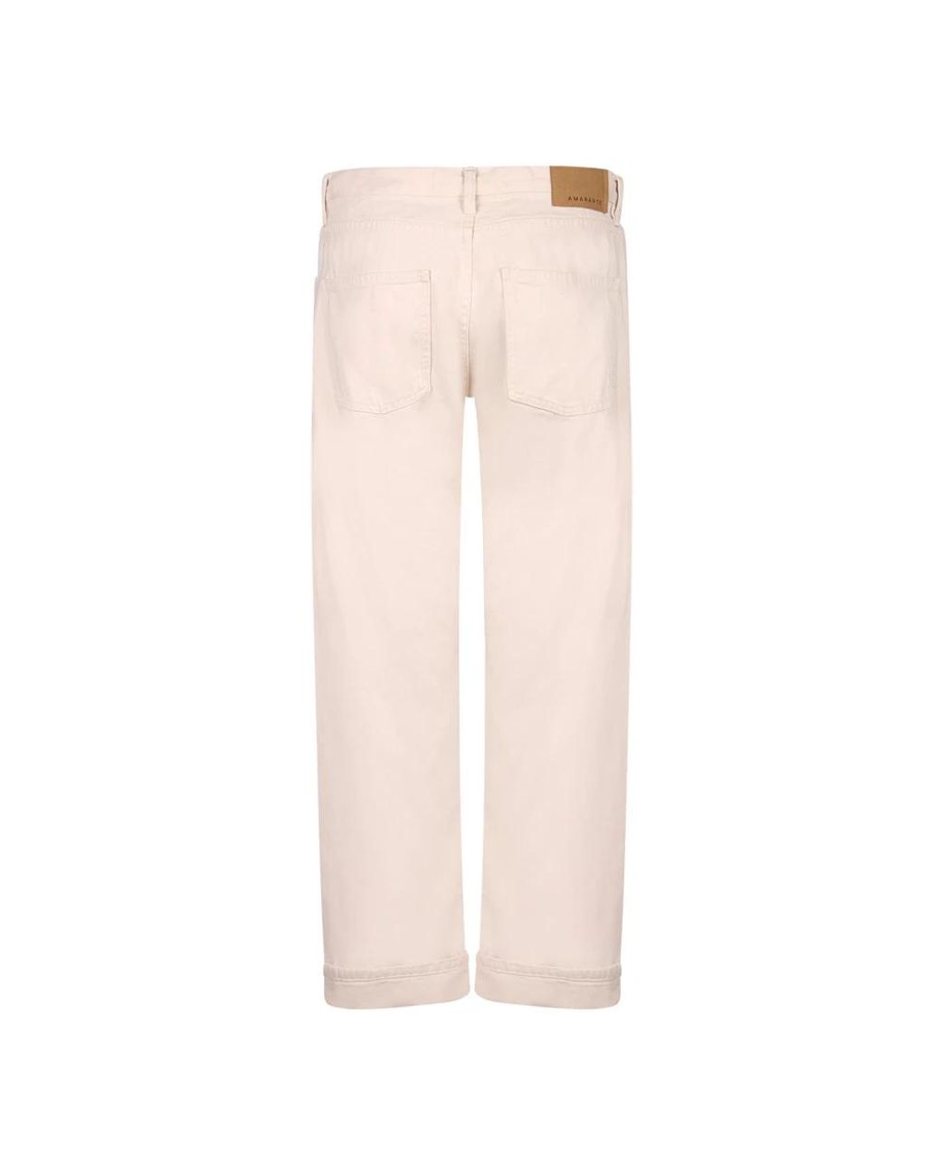Amaranto Pink Straight Fit Jeans for men