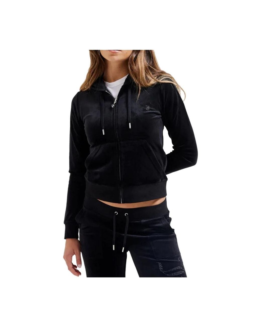 Juicy Couture Black Zip-Throughs