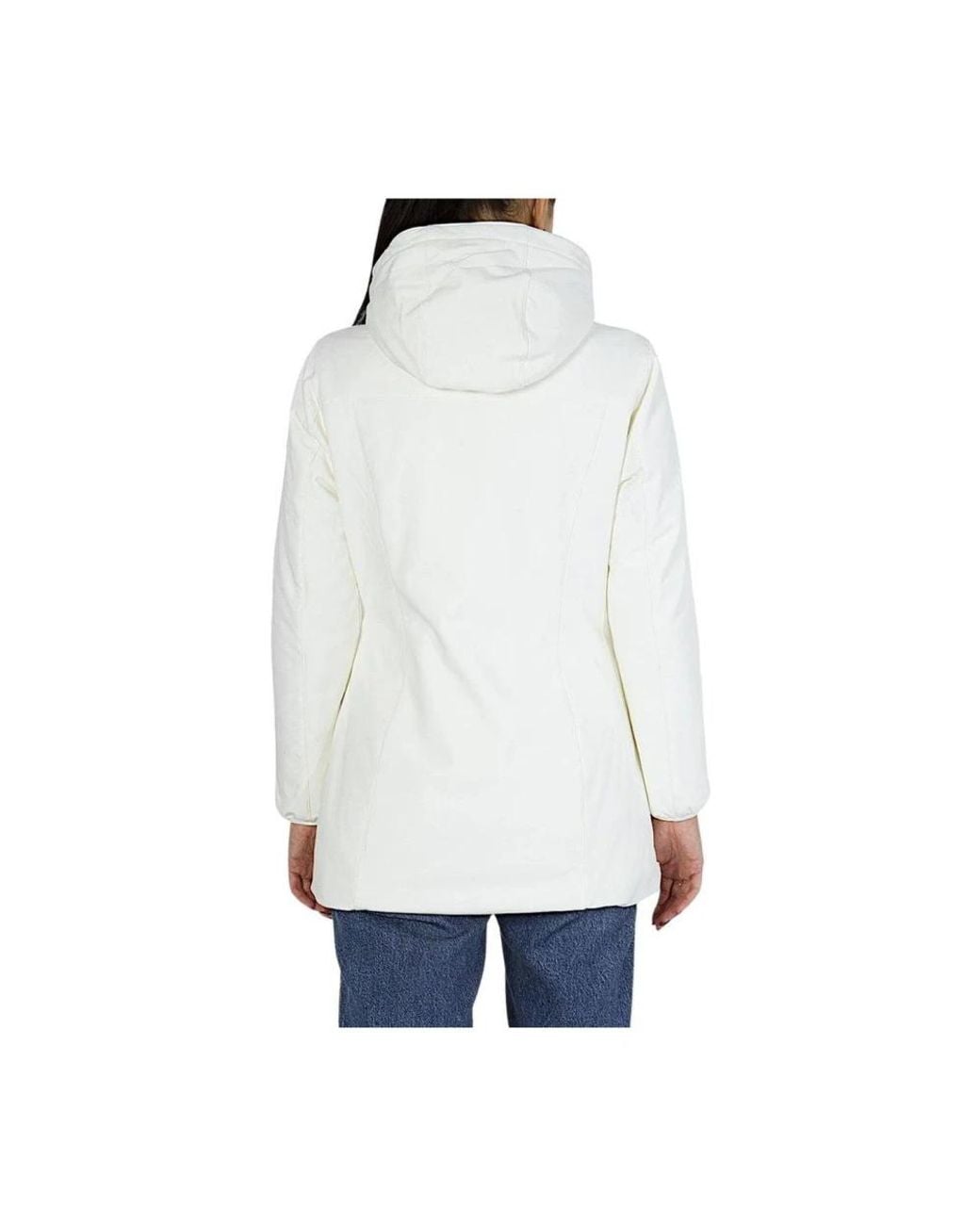 Yes Zee White Winter Jackets