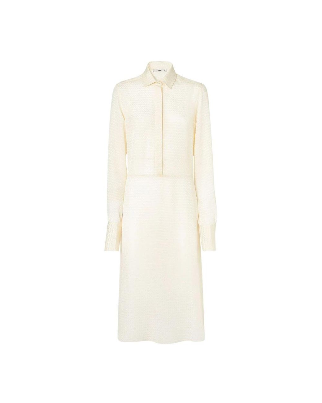 Fendi White Shirt Dresses