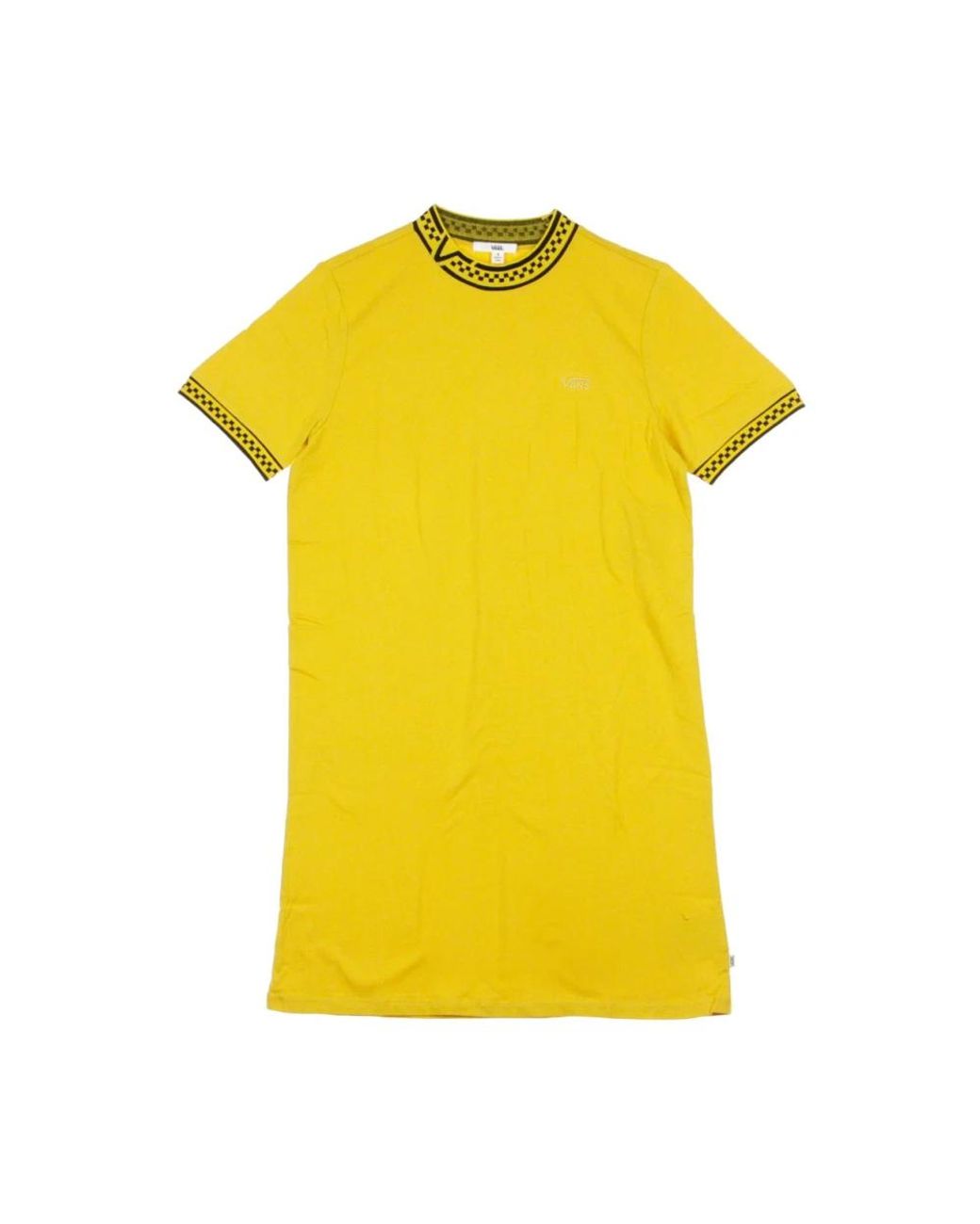 Vans Tops ,Geel ,Katoen Mango Jurk High Roller in het Yellow