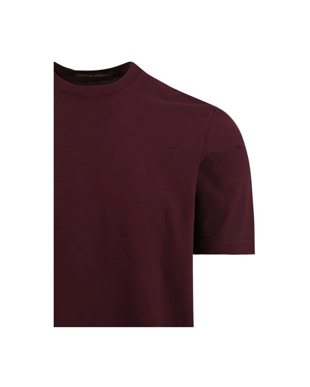 FILIPPO DE LAURENTIIS Red T-Shirts for men