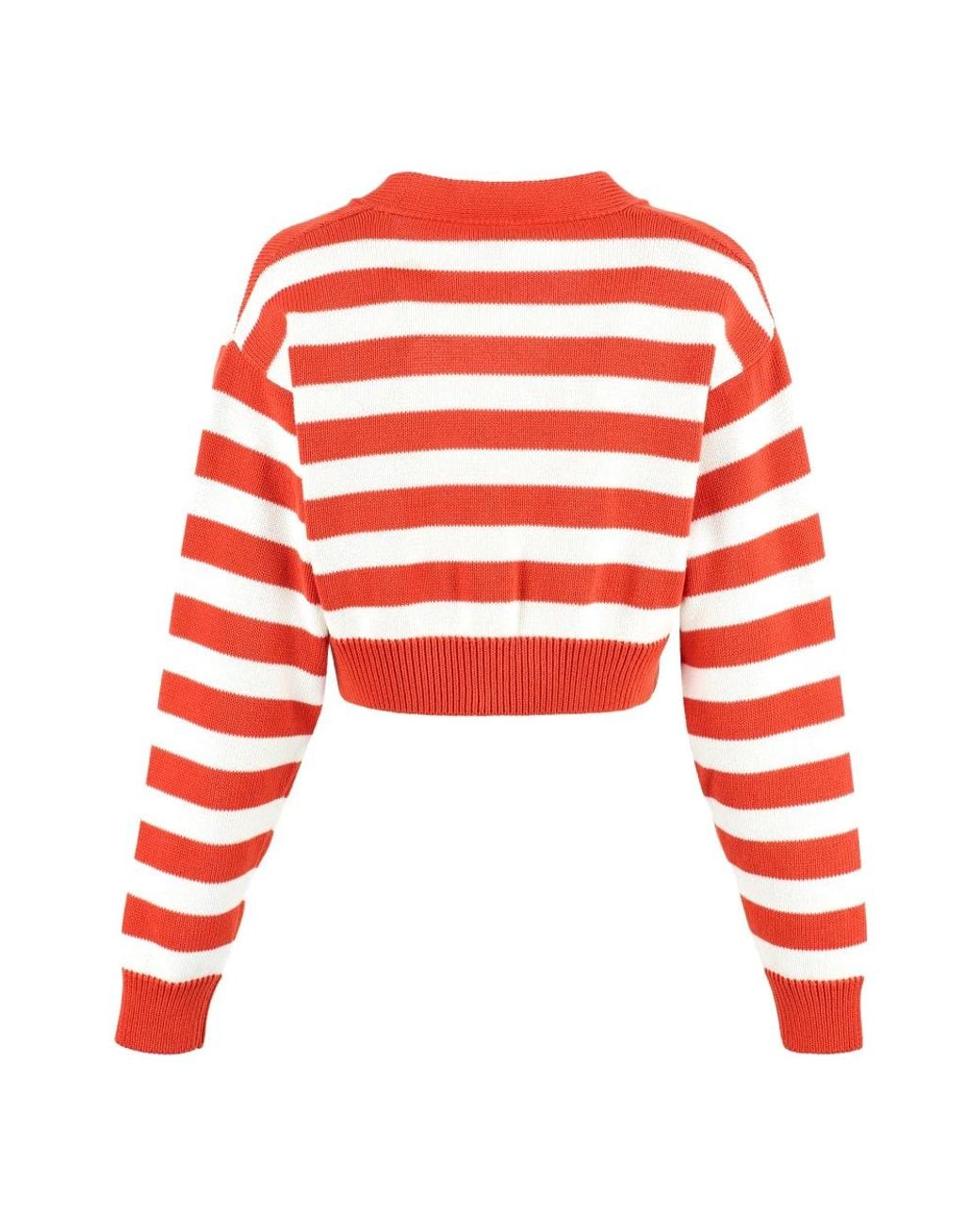 KENZO Truien & Vesten ,Veelkleurig ,Katoen Gestreept Katoenen Vest in het Red