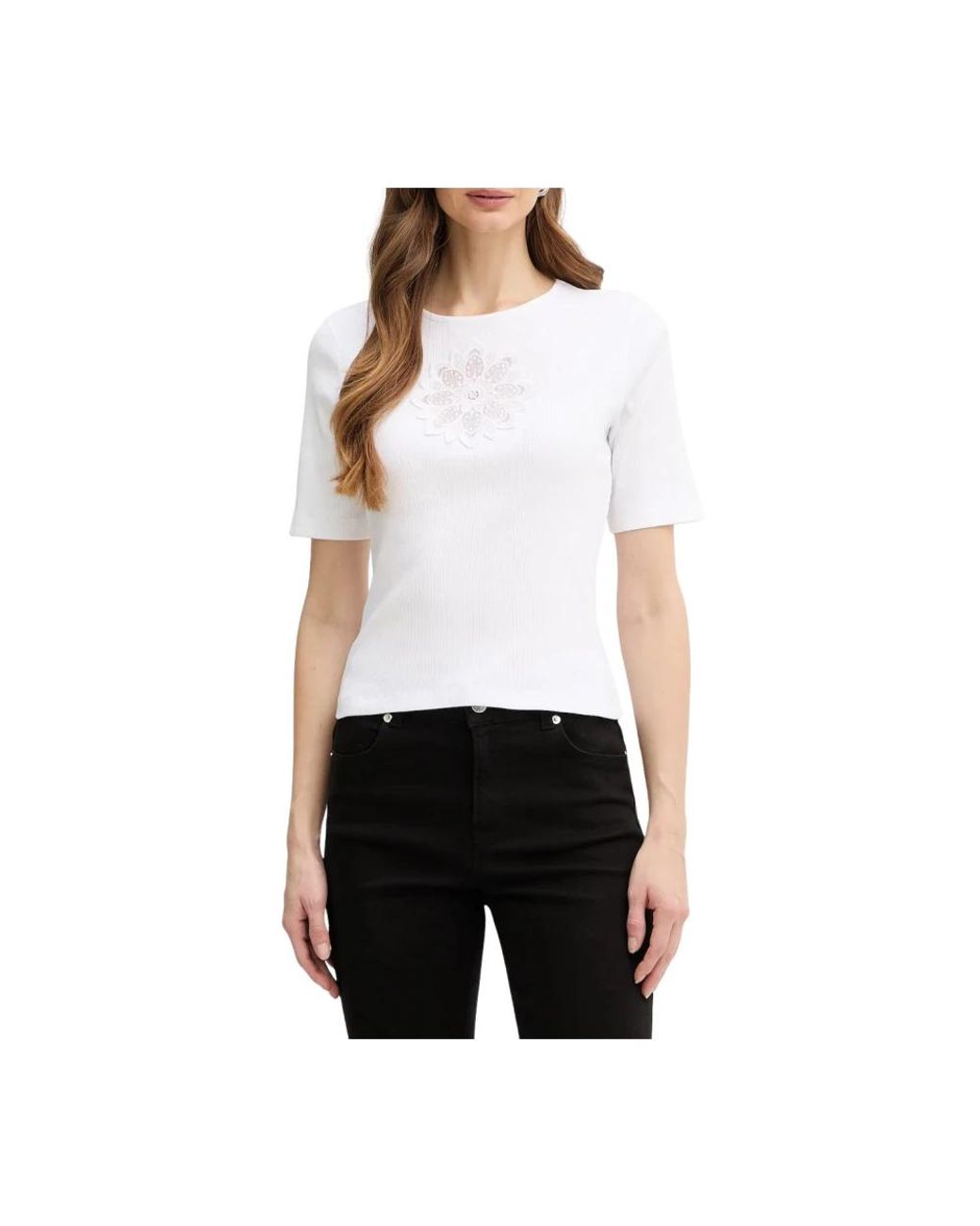 Twinset T-Hemden in het White