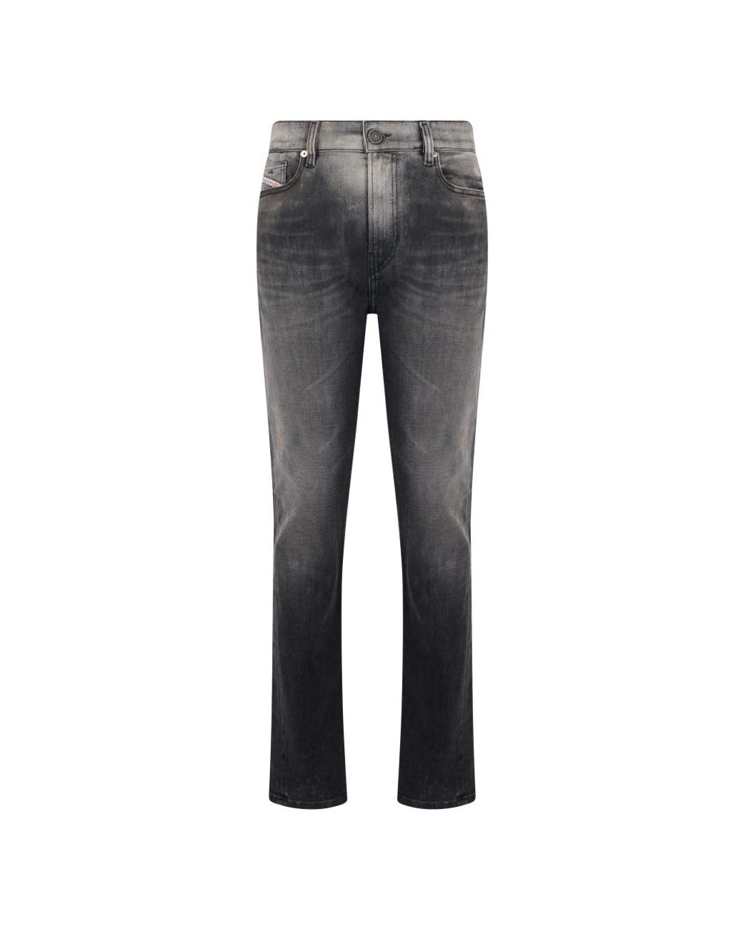 DIESEL Gray Slim-Fit Jeans for men