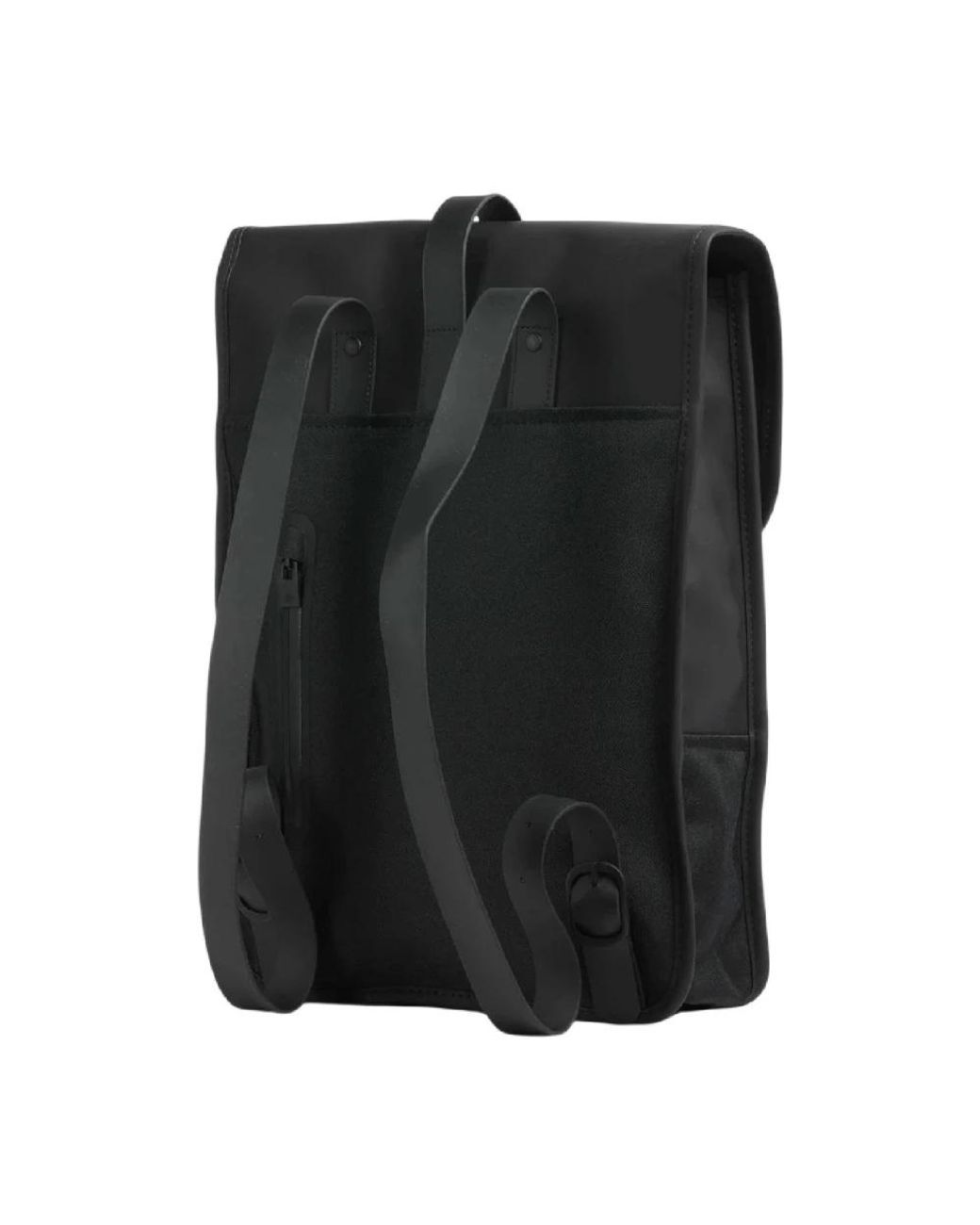 Rains Black Backpacks