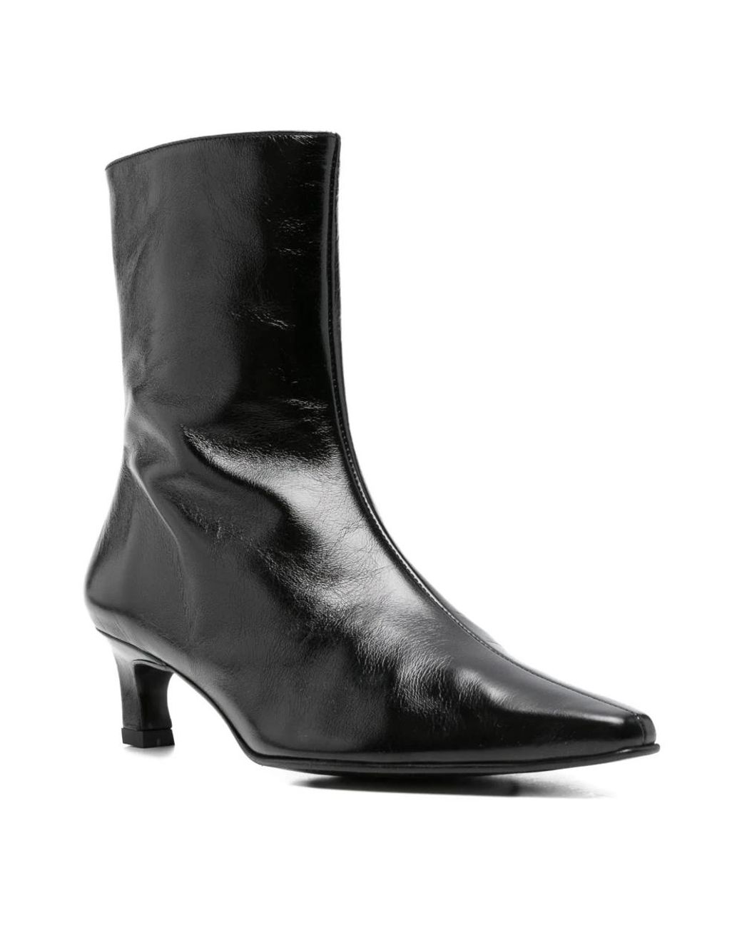 Alohas Black Heeled Boots