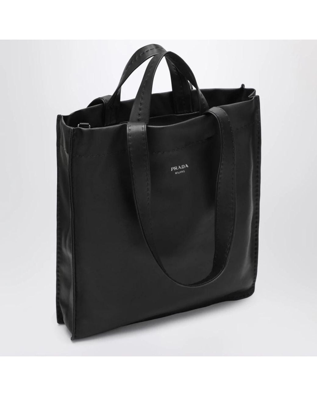 Prada Black Shopping Bags for men