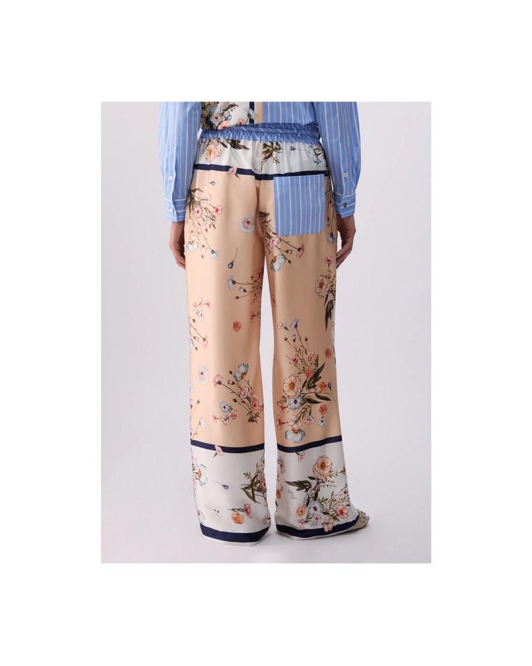 Liu Jo Blue Wide Trousers