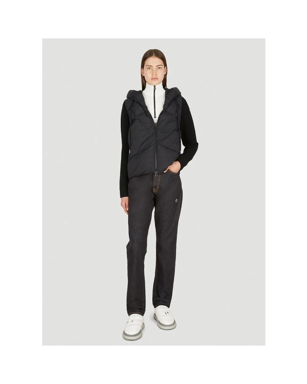 Moncler Black Straight Fit Jeans