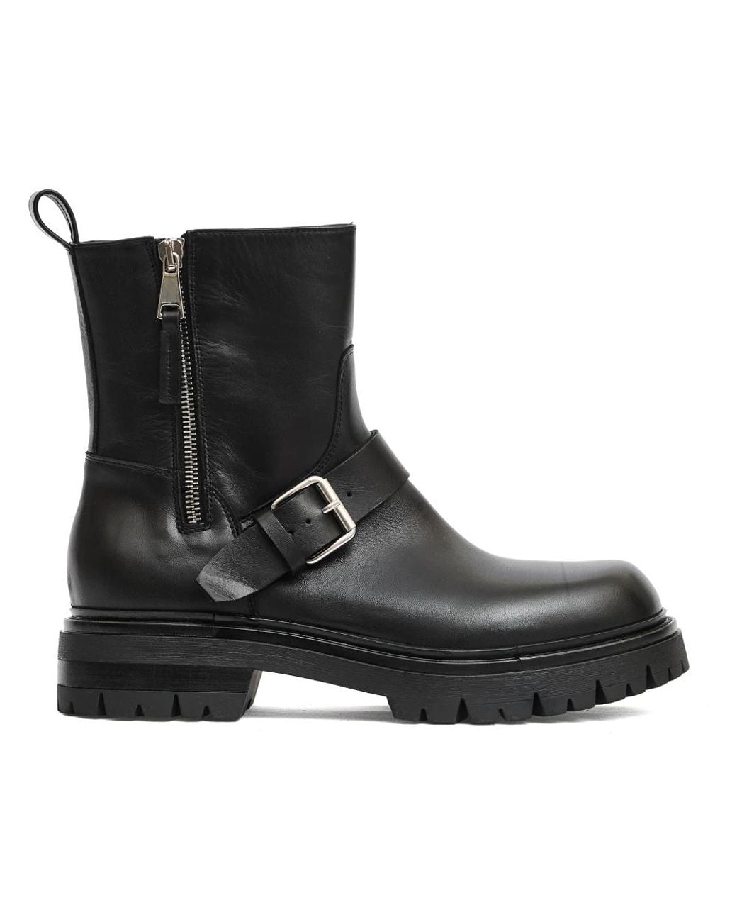 Elena Iachi Black Ankle Boots